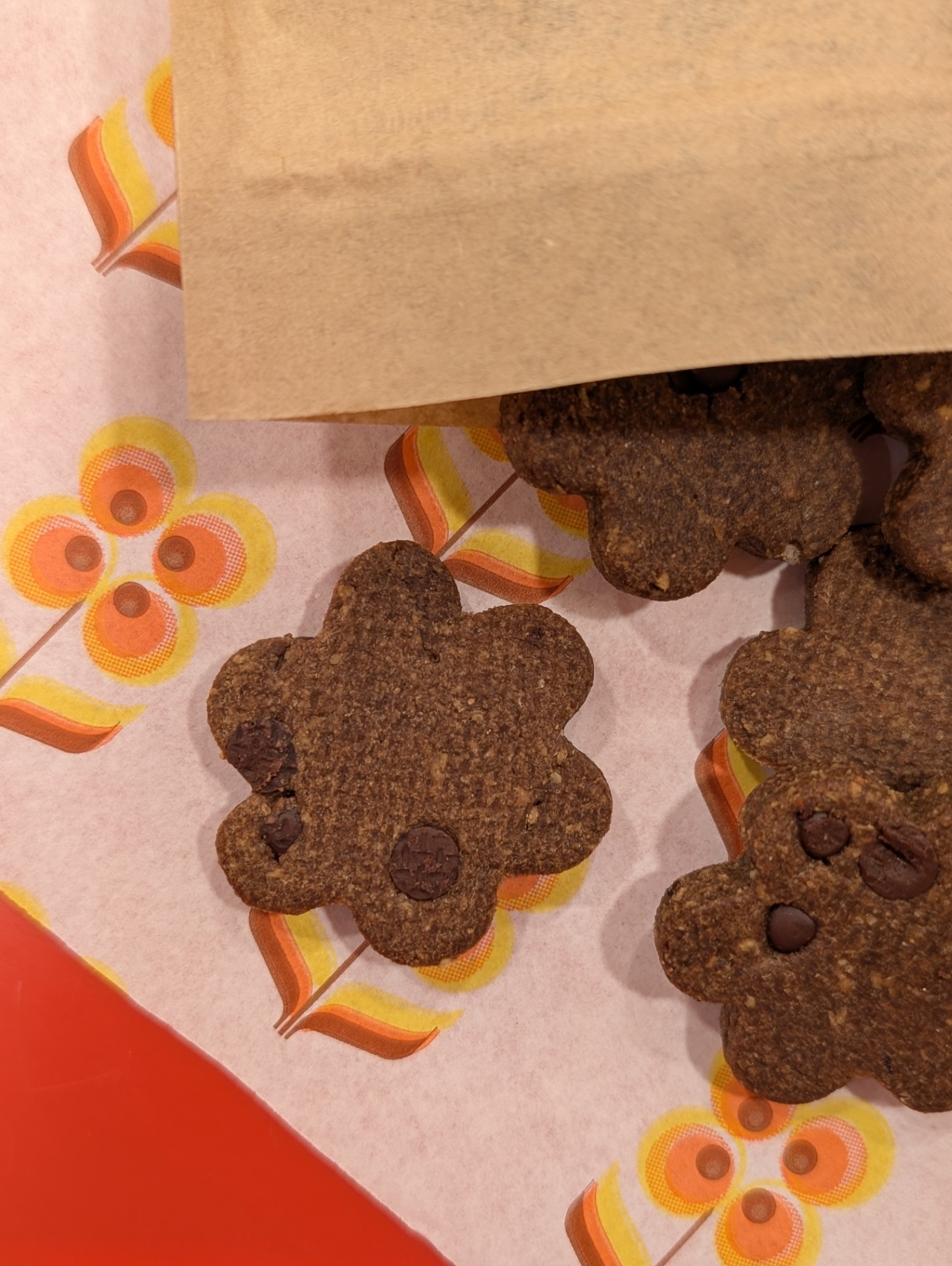Biscuit Fleur Chocolat 2