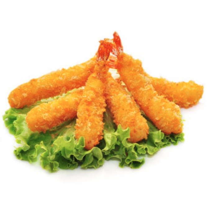 E5 Tempura crevettes (6 pièces)