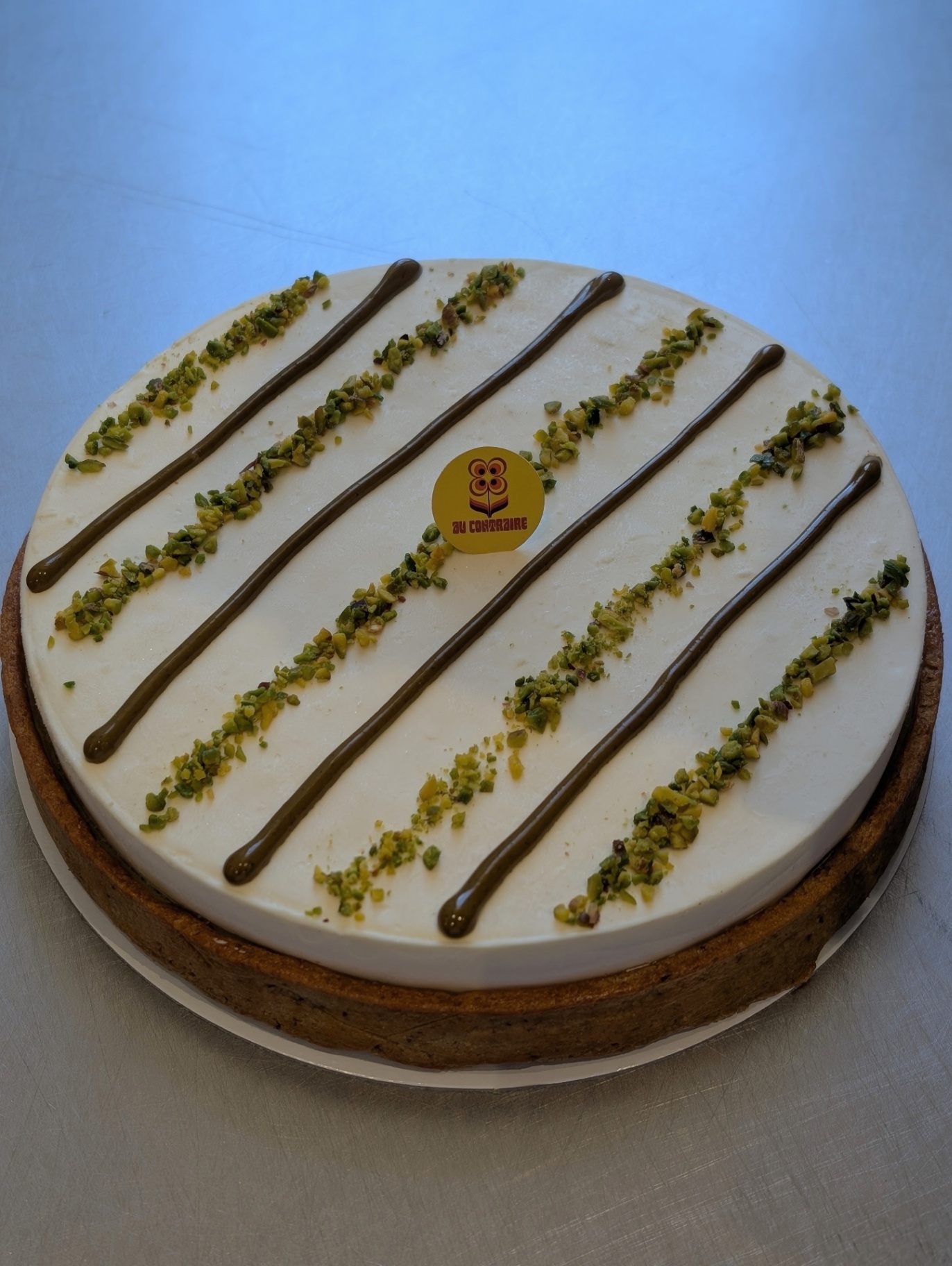 Tarte Pistache Fleur d'Oranger 2