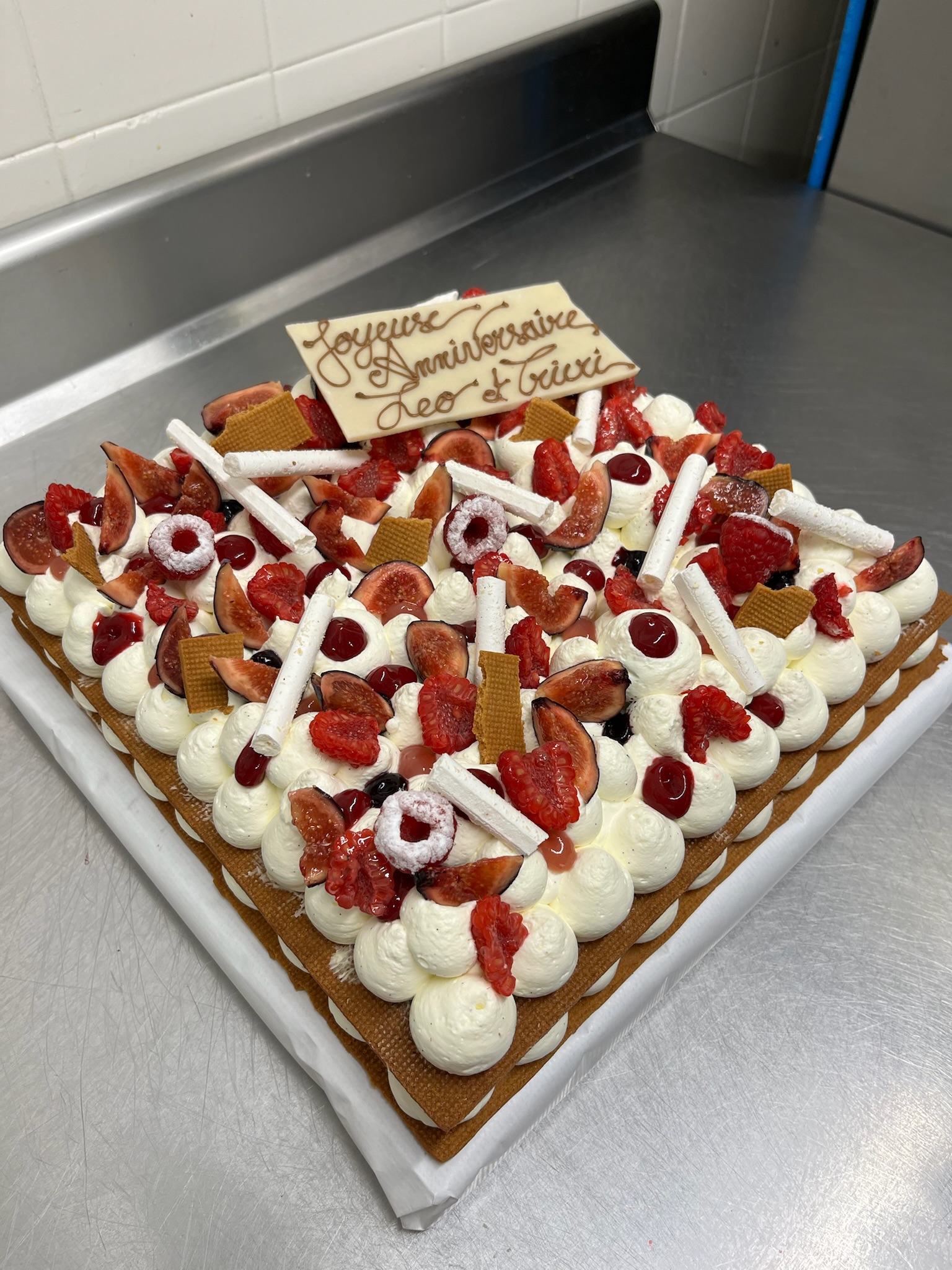 Gâteau fruit de saison 3