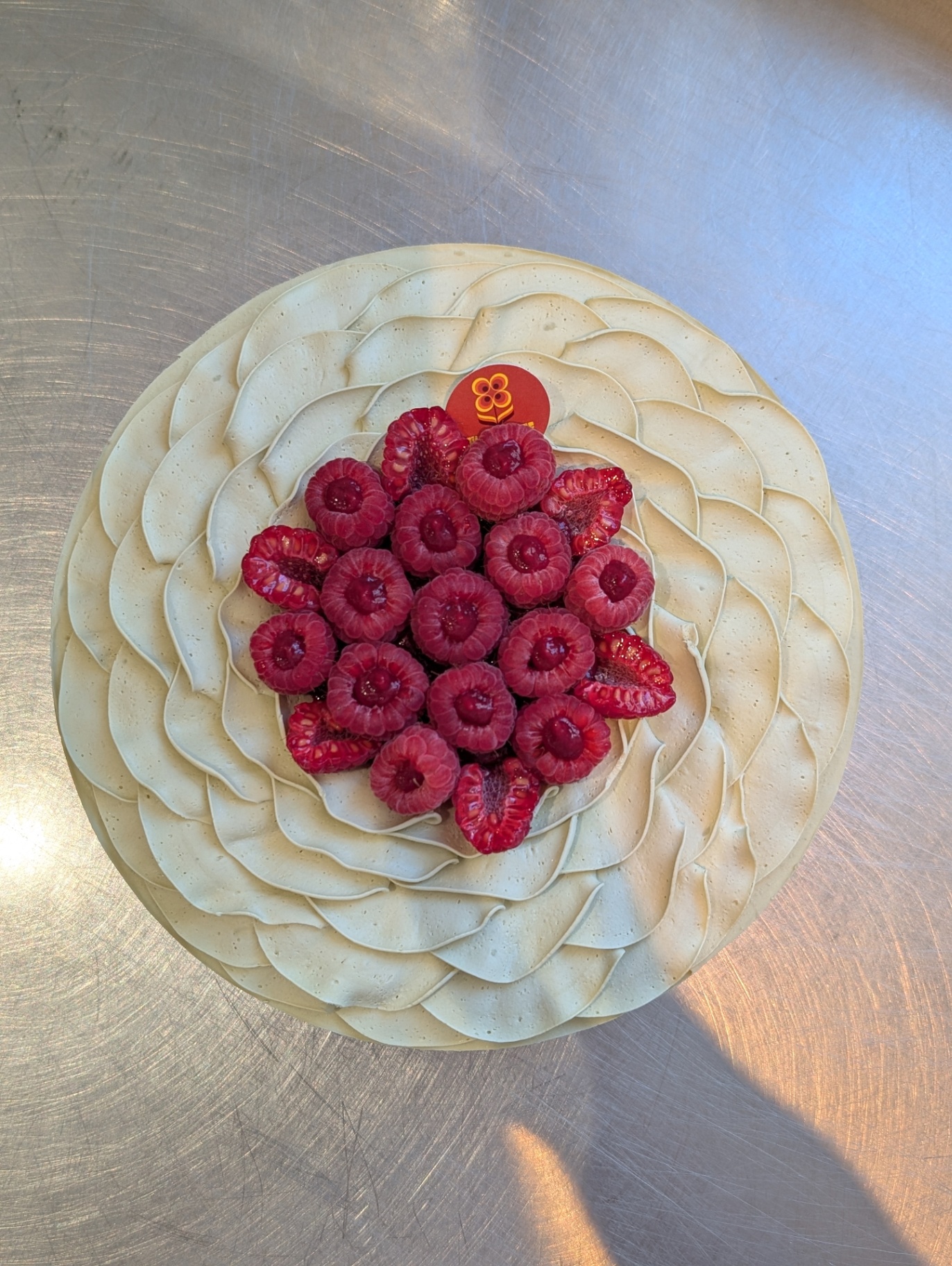 Entremet Matcha Framboise 3