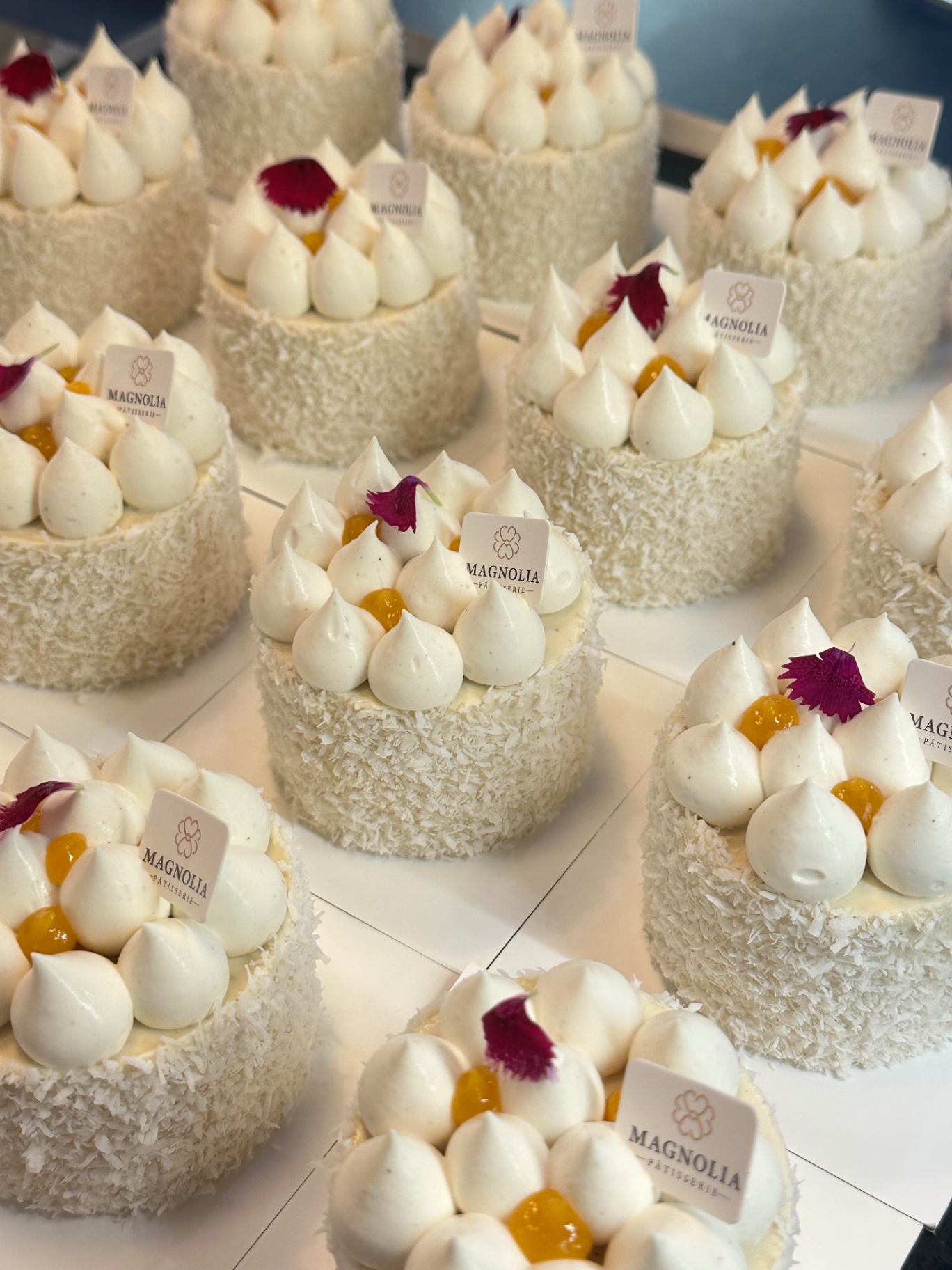 Entremets vanille exotique