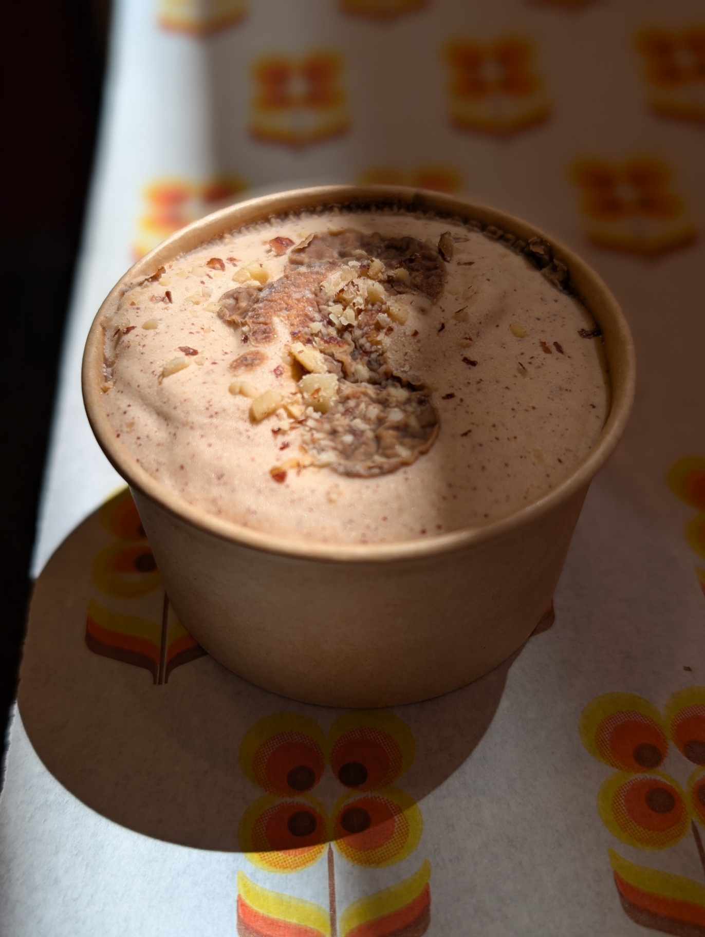 Glace noisette
