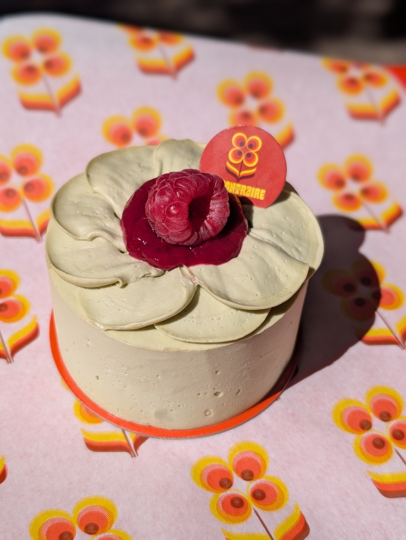 Entremet Matcha Framboise