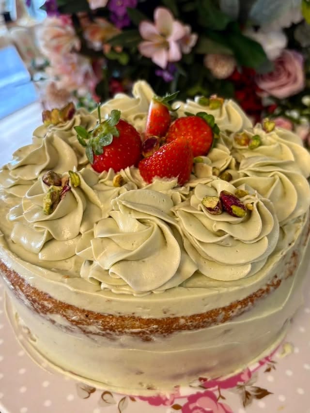 Layer Cake Pistache & Fruits de saison 2