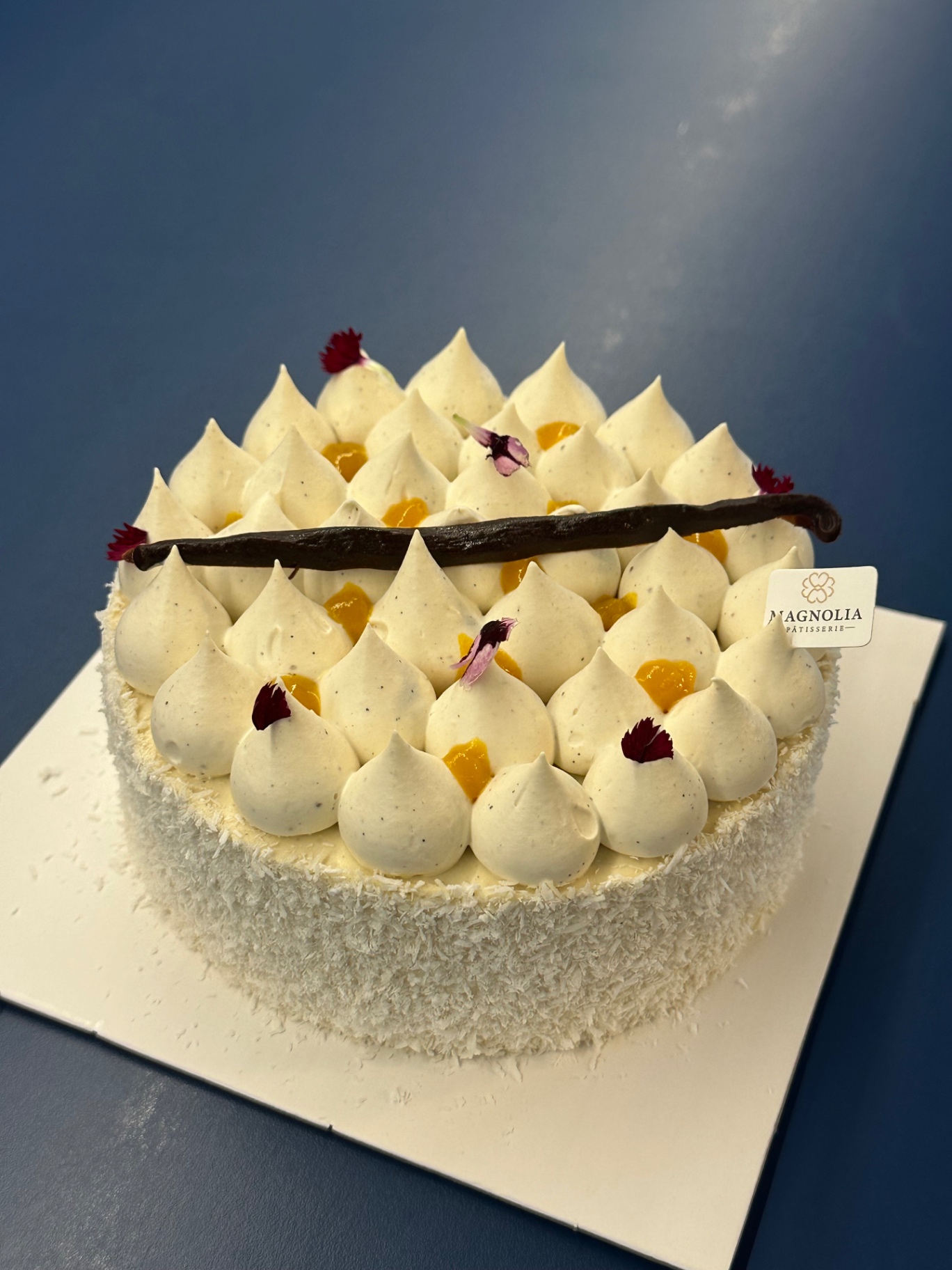 Entremets vanille exotique