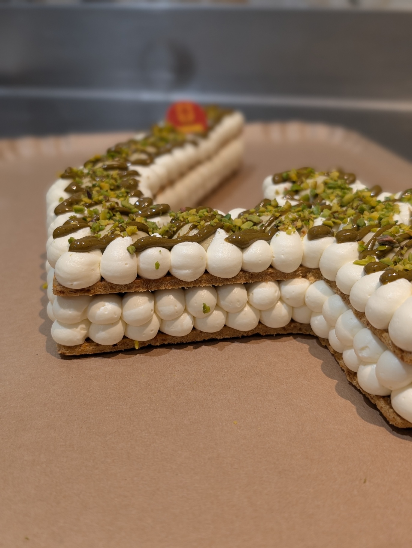 Number cake - Pistache Fleur d’Oranger 2