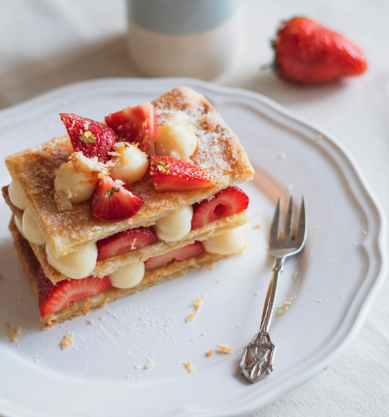 Millefeuille fraise