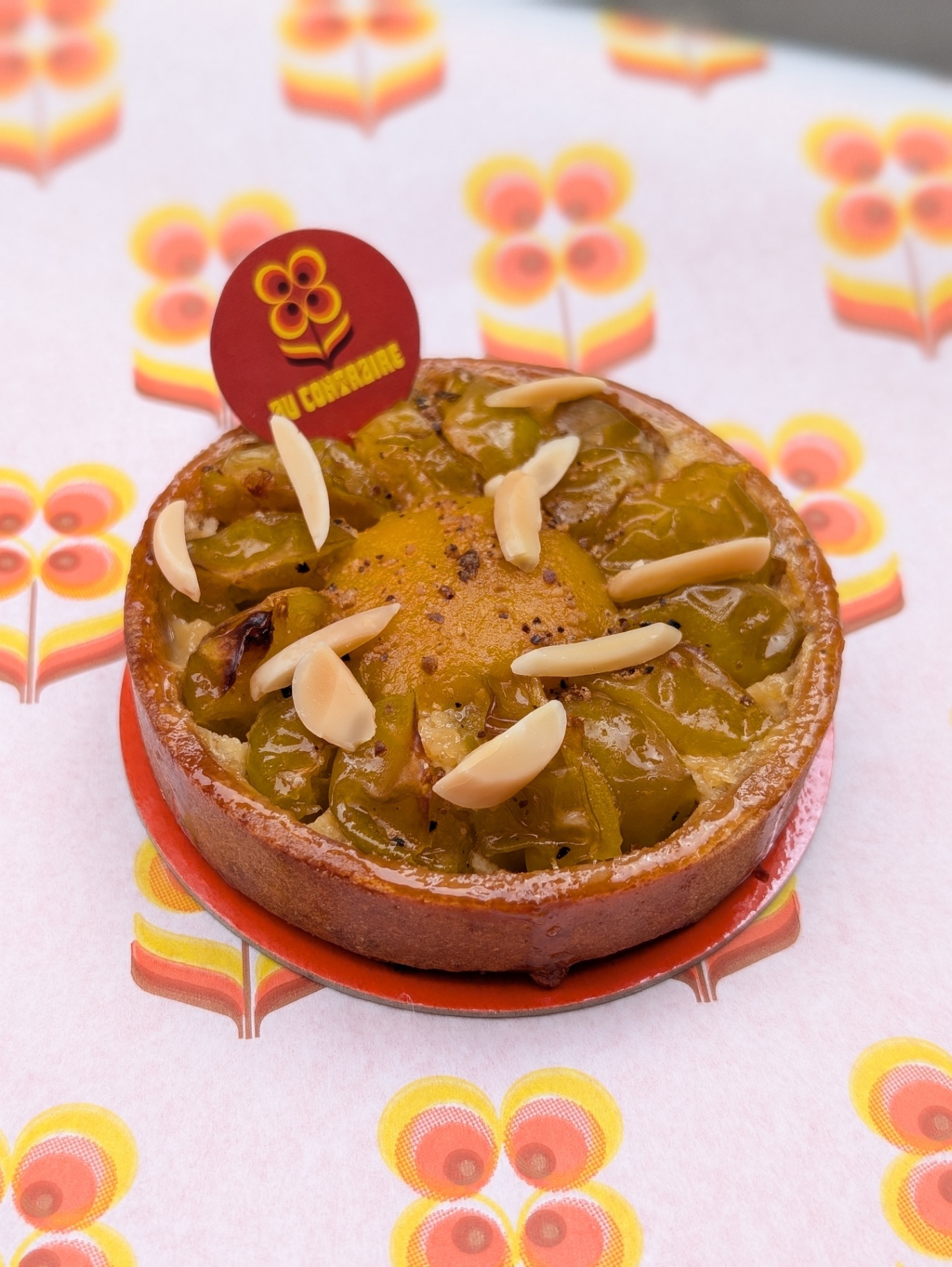 Tarte de saison Mirabelle Passion Tonka
