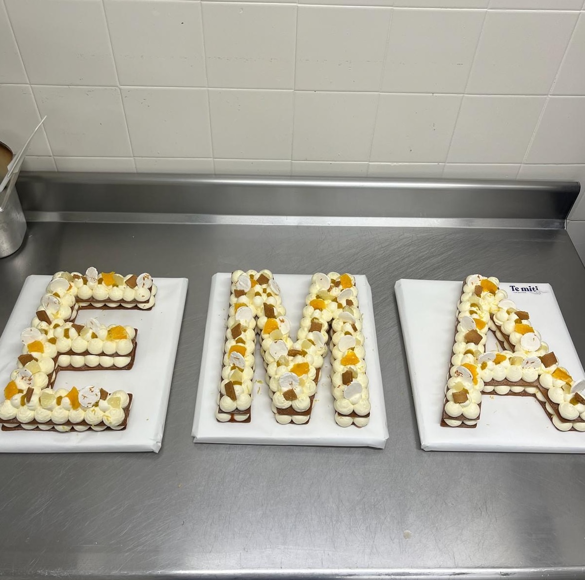 Letter Cake - Fruits de saison 2