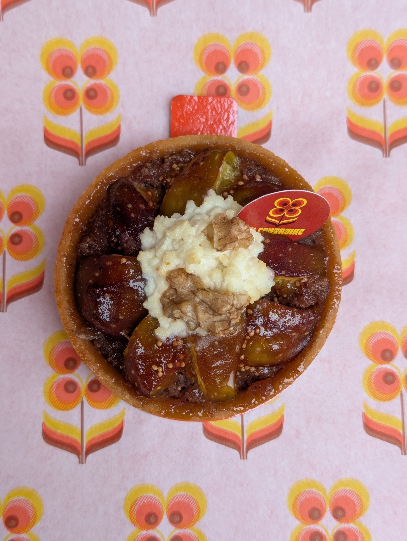 Tarte de saison Figue Brocciu Cannelle 2
