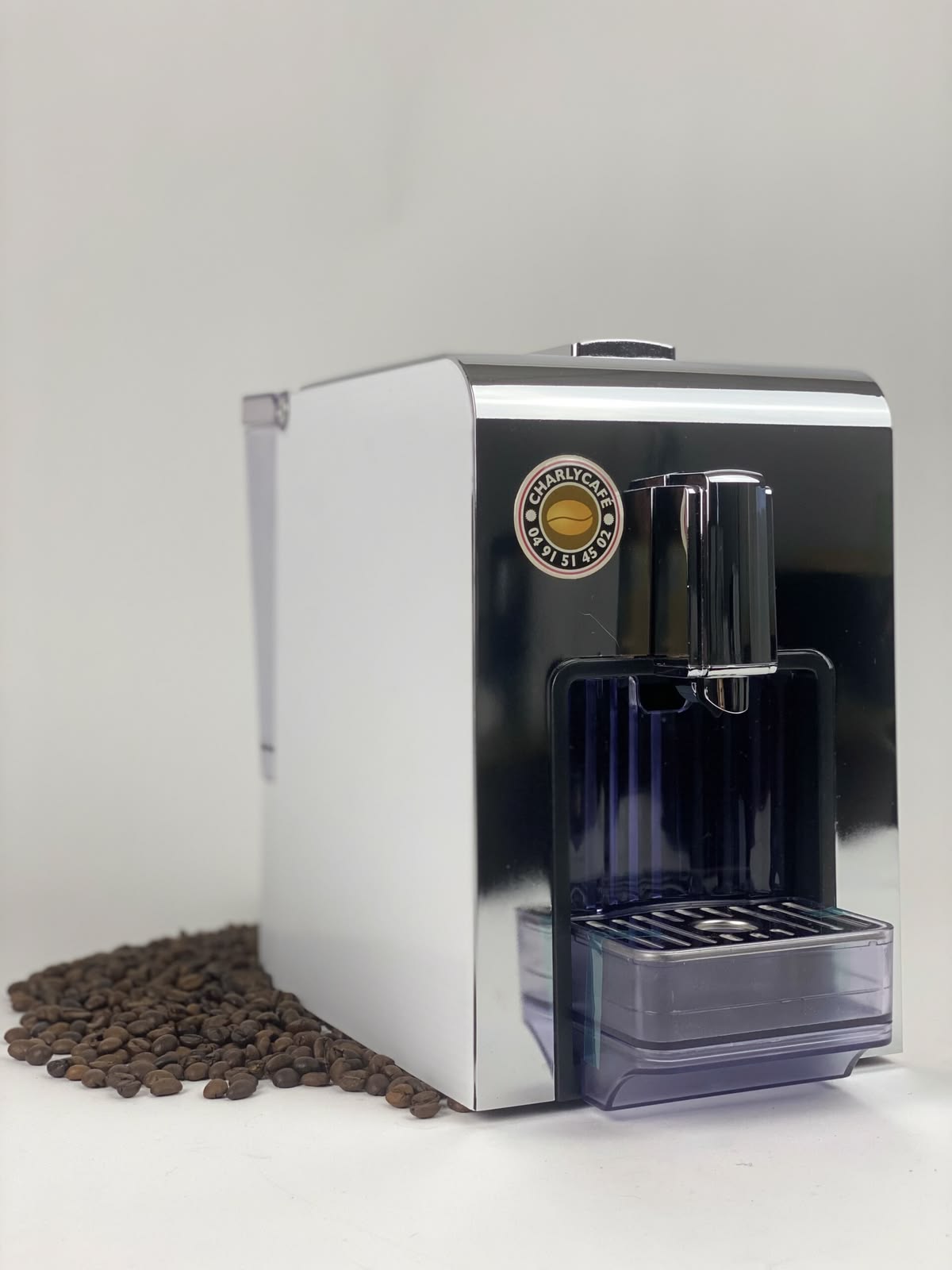 Machine Expresso CHARLY II Chrome