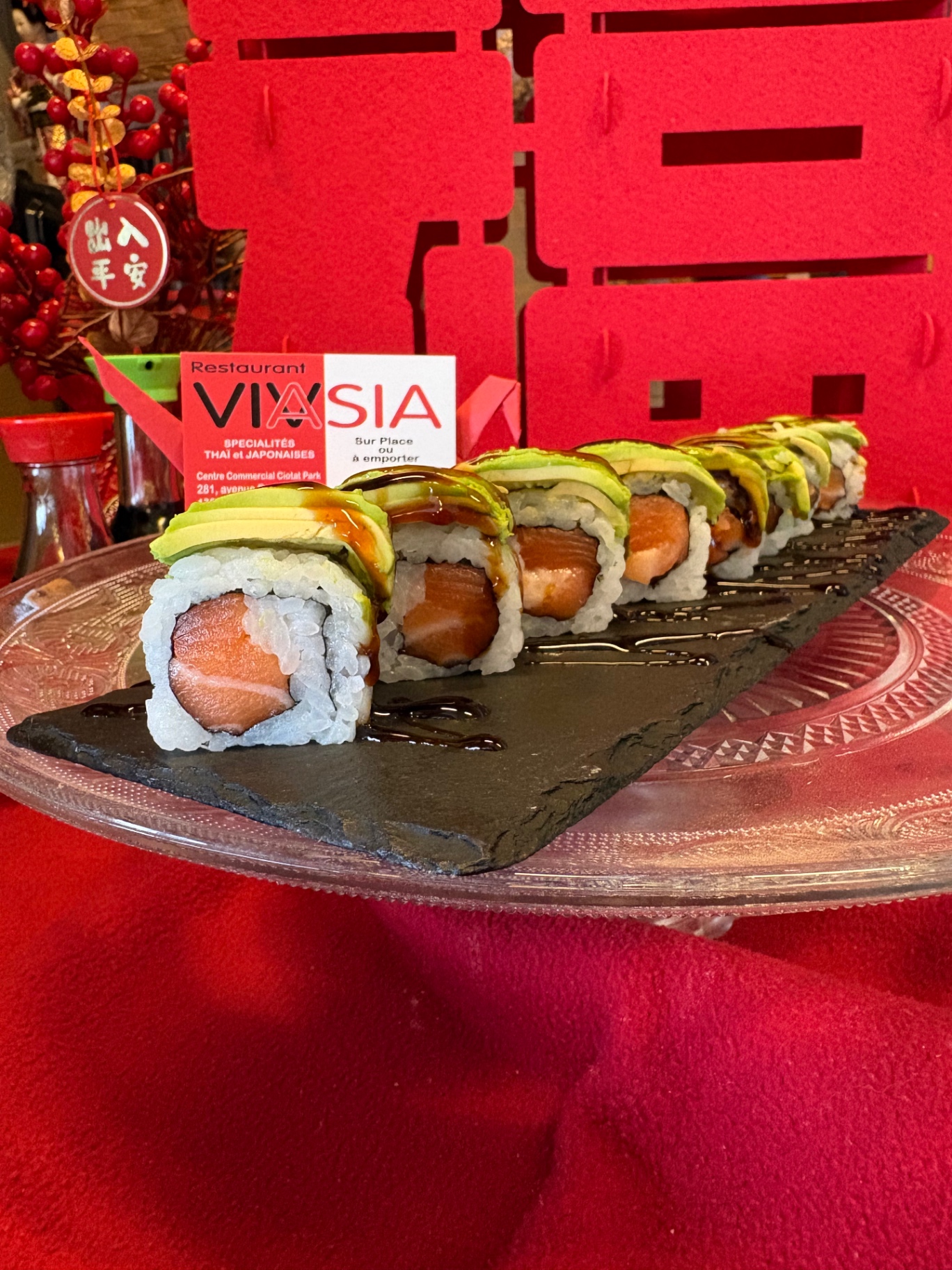 Dragon rolls (8 pièces) 2